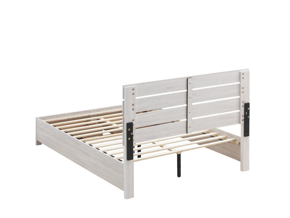 Brantford Coastal White Queen Storage Bed by Coaster at Eve Furniture