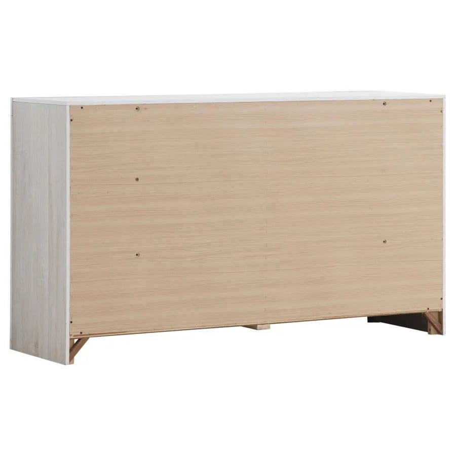 Brantford White Coastal Panel Bedroom Set by Coaster at Eve Furniture