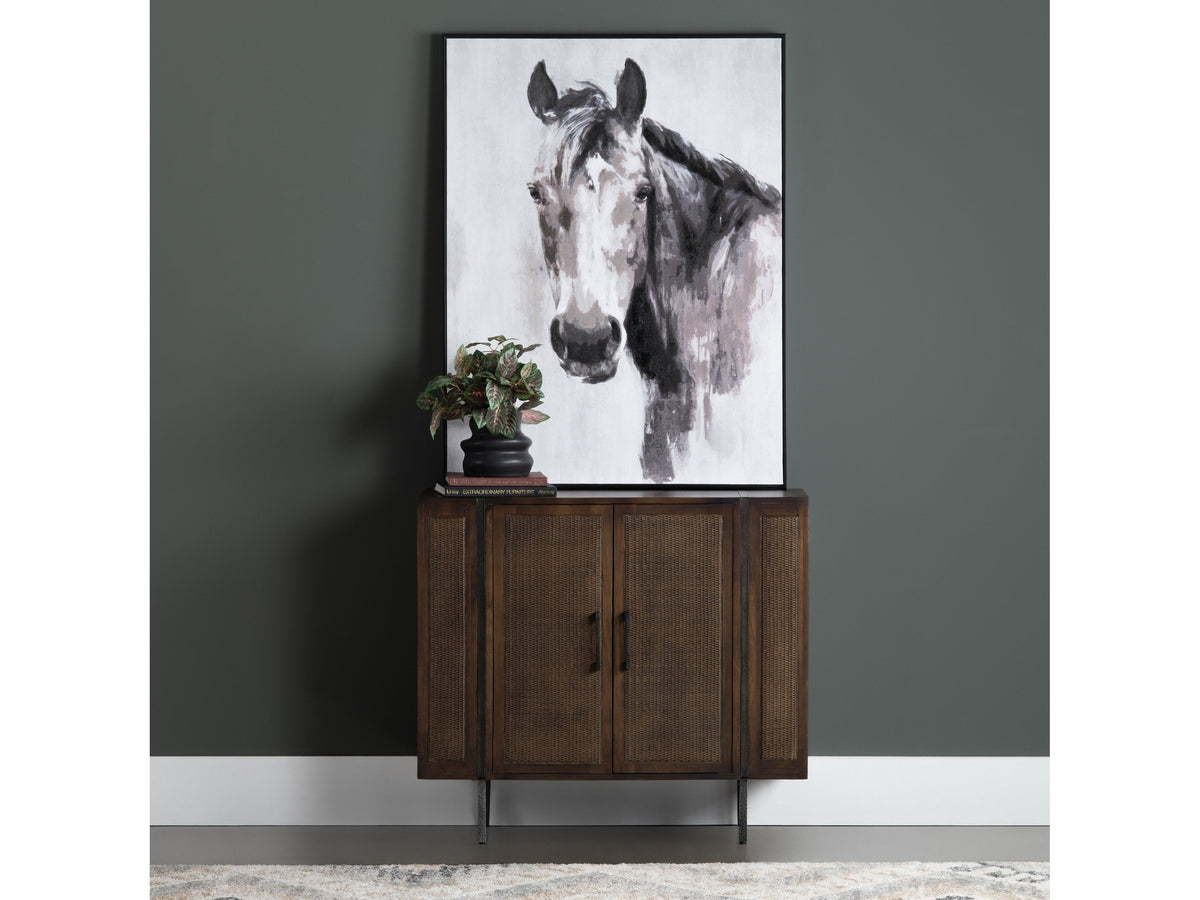 Brantley Brown/White Canvas by Crestview at Eve Furniture