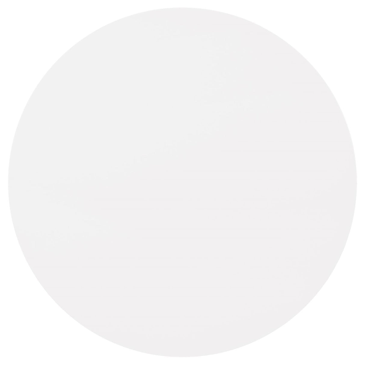 Breckenridge Matte White/Natural Oak Round Dining Table by Coaster at Eve Furniture