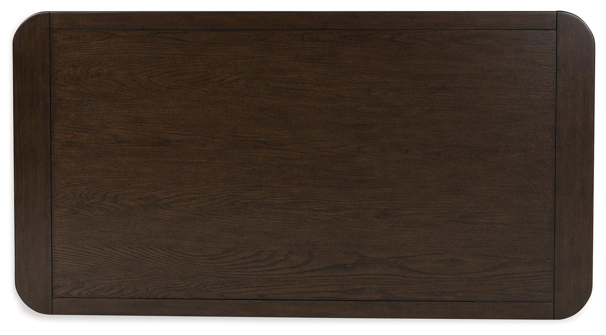Breckington Dark Brown Coffee Table by Ashley at Eve Furniture