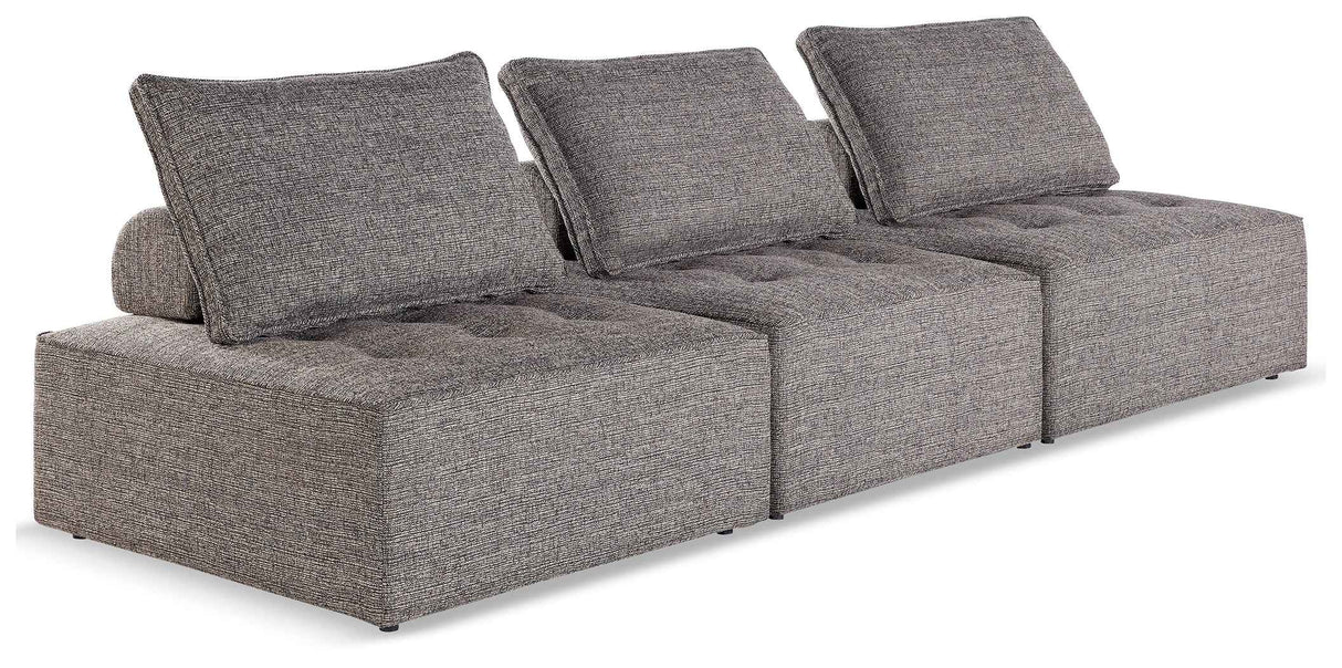 Bree Zee Brown 3-Piece Outdoor Modular Seating by Ashley at Eve Furniture