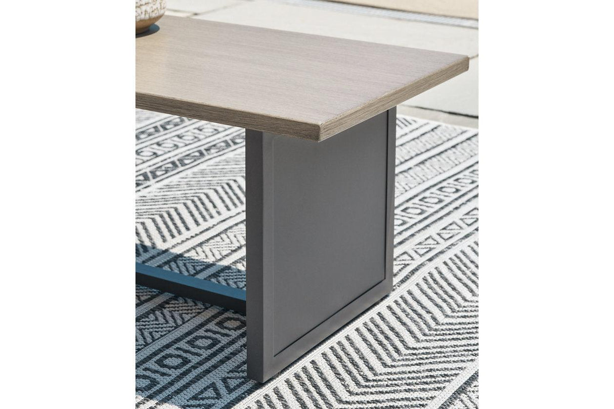 Bree Zee Brown 7-Piece Outdoor Modular Seating by Ashley at Eve Furniture