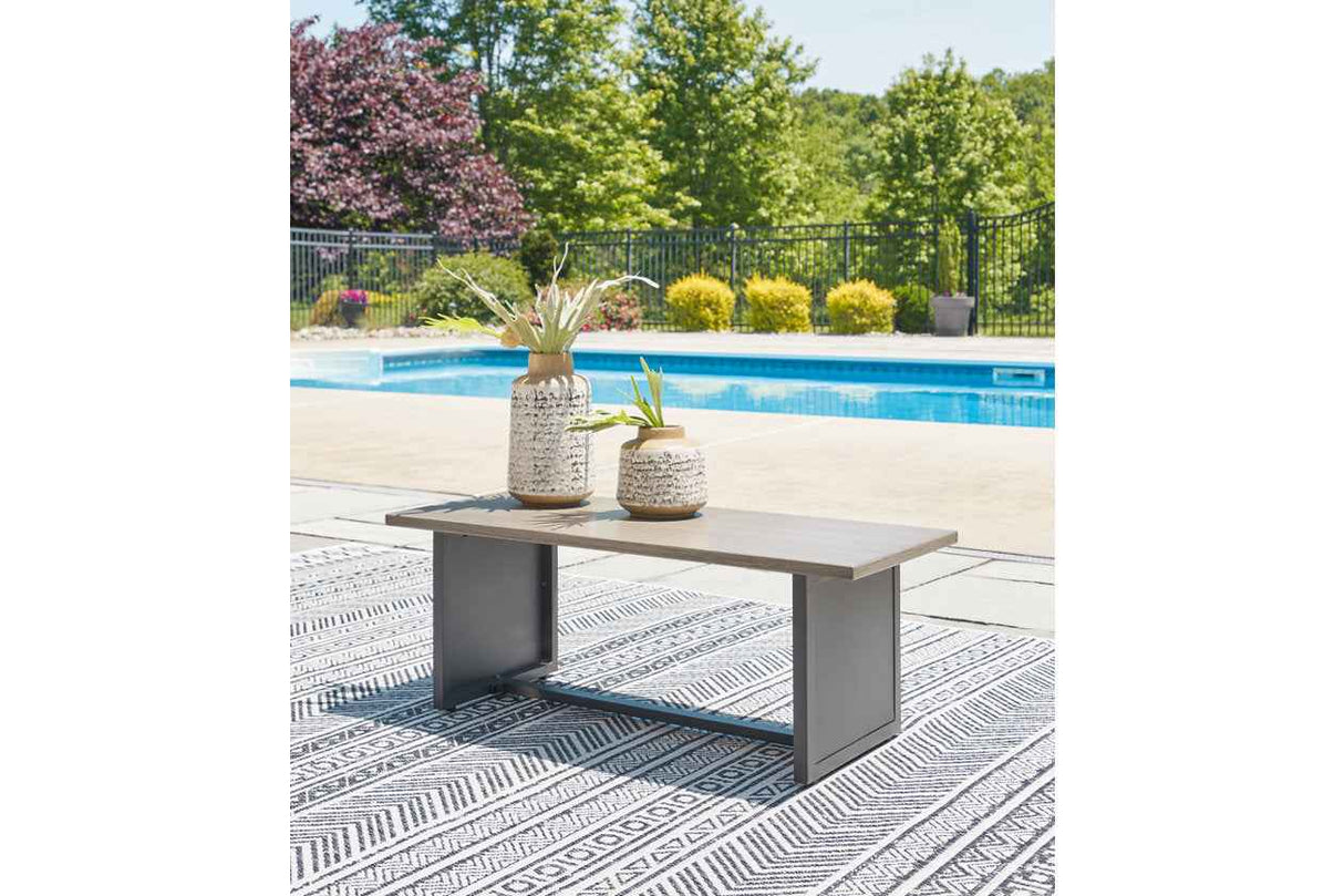 Bree Zee Brown 7-Piece Outdoor Modular Seating by Ashley at Eve Furniture