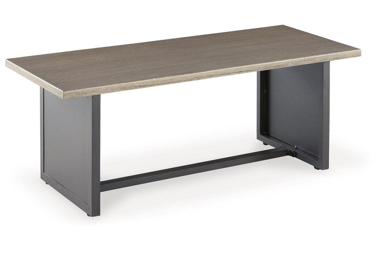 Bree Zee Brown 8-Piece Outdoor Modular Seating by Ashley at Eve Furniture