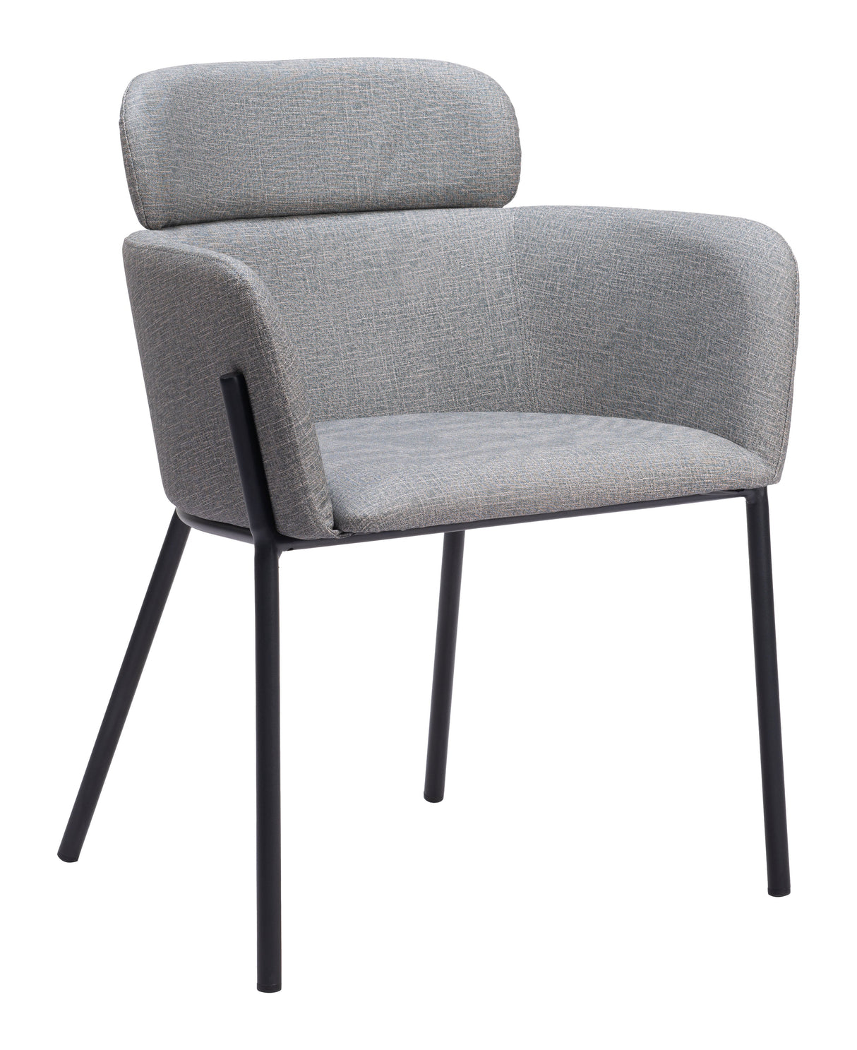 Bremor Slate Gray Dining Chair (Set of 2) by Zuomod at Eve Furniture