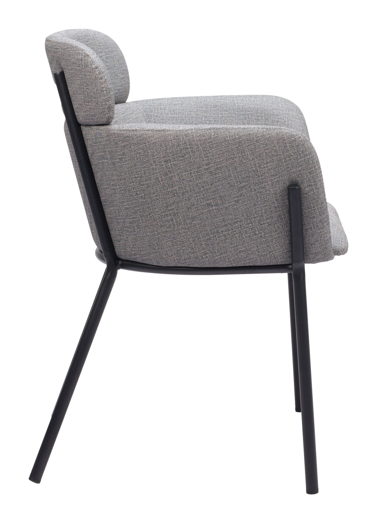 Bremor Slate Gray Dining Chair (Set of 2) by Zuomod at Eve Furniture