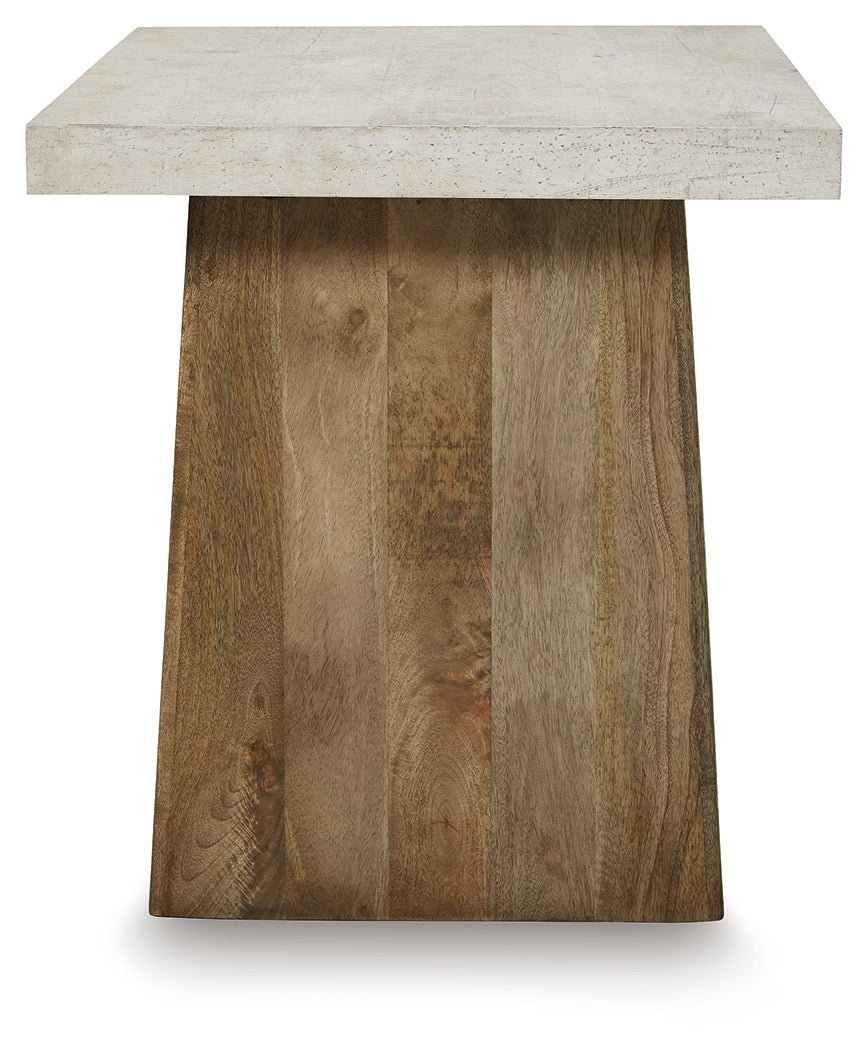 Brendalhouse Light Brown End Table by Ashley at Eve Furniture