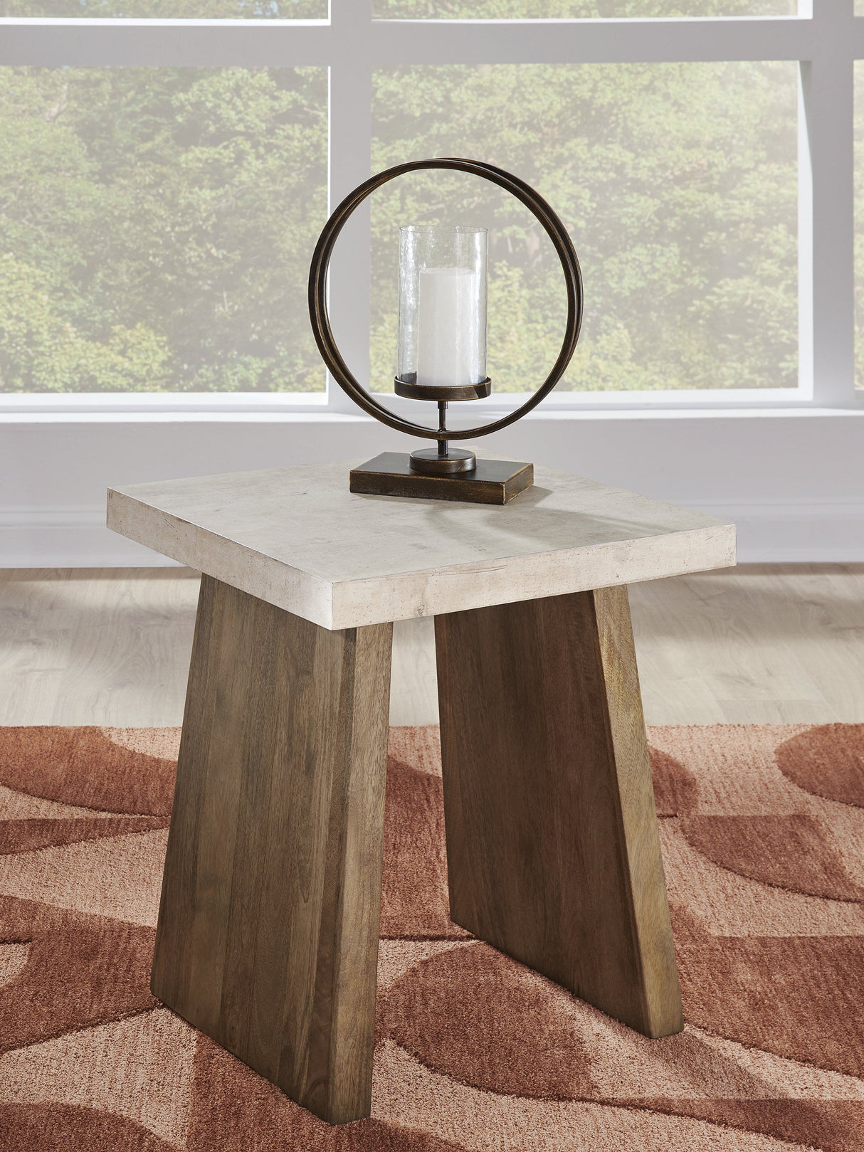 Brendalhouse Light Brown End Table by Ashley at Eve Furniture