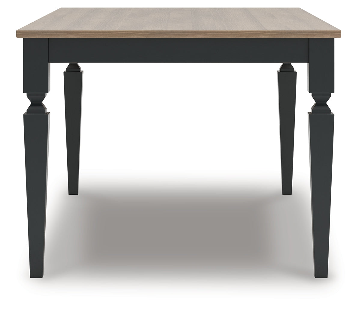 Brenkerton Grayish Brown/Black Dining Table by ASHLEY FURNITURE at Eve Furniture