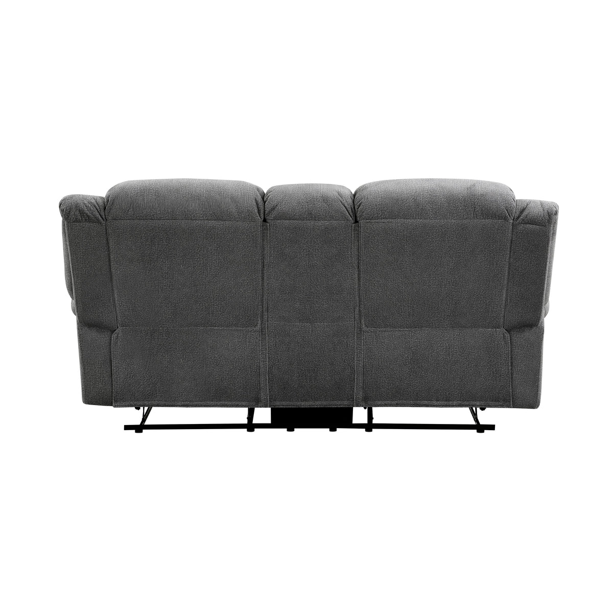 Brennen Charcoal 2-Piece Double Reclining Set by Homelegance at Eve Furniture