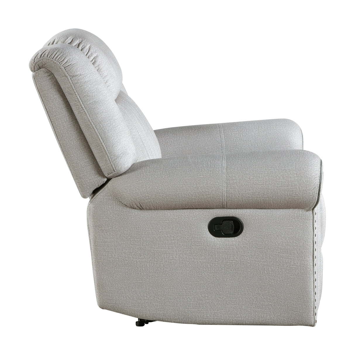 Brennen Mist Reclining Chair by Homelegance at Eve Furniture