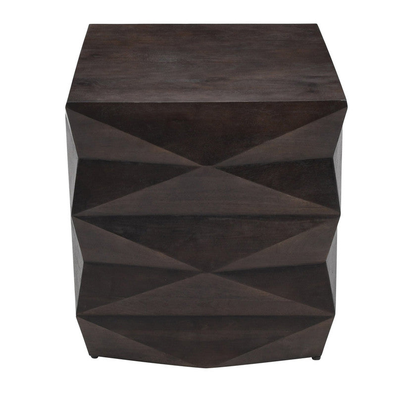 Brenner Brown End Table by Crestview at Eve Furniture