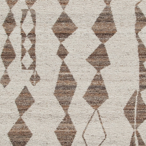 Brettler Beige/Brown Medium Rug by Ashley at Eve Furniture