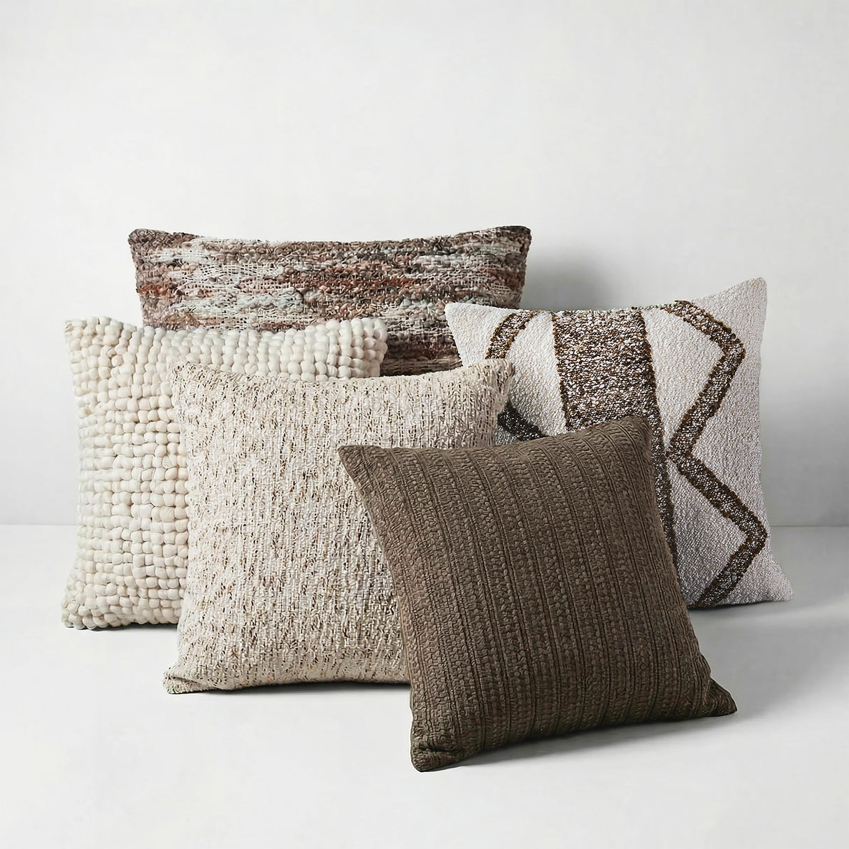 Brettwood Ivory/Brown Pillow by Ashley at Eve Furniture