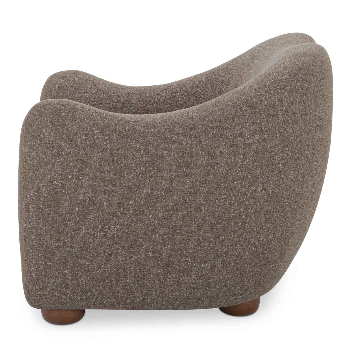Bria Brown Accent Chair by Moe's Home at Eve Furniture