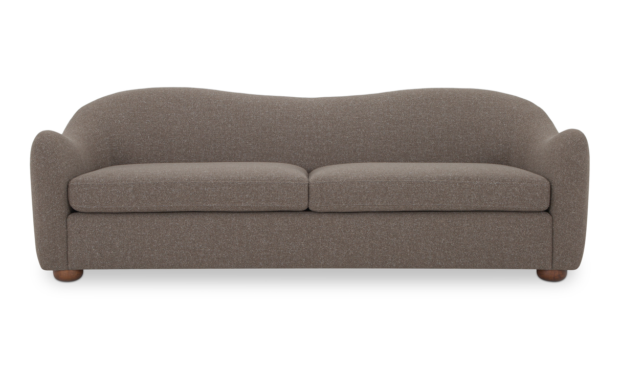 Bria Sofa Brown by Moe's Home at Eve Furniture