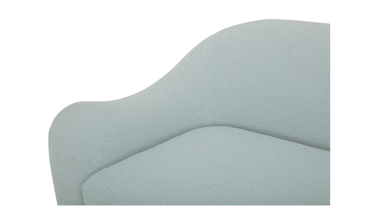 Bria Sofa Light Blue by Moe's Home at Eve Furniture