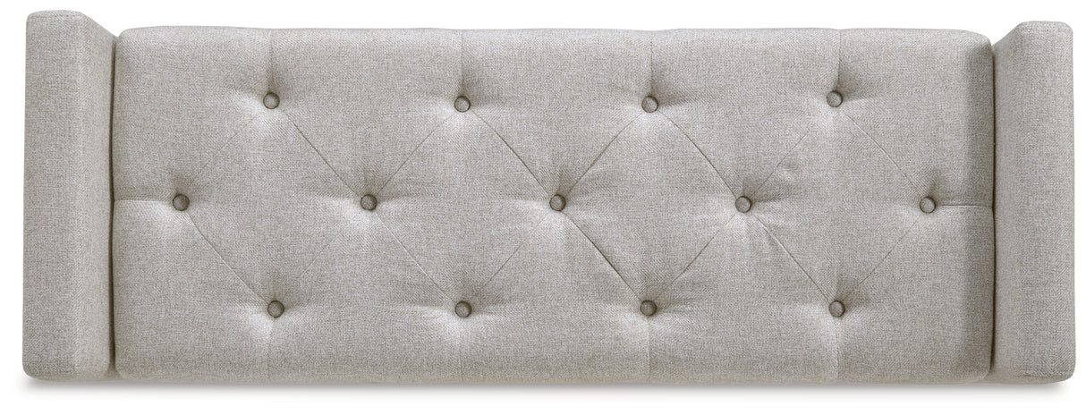 Briarson Beige/Brown Storage Bench by Ashley at Eve Furniture