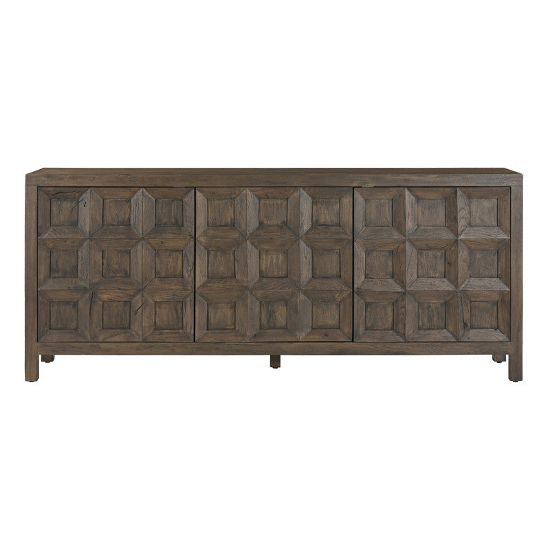 Briarwood Brown Three-Door Sideboard by Crestview at Eve Furniture