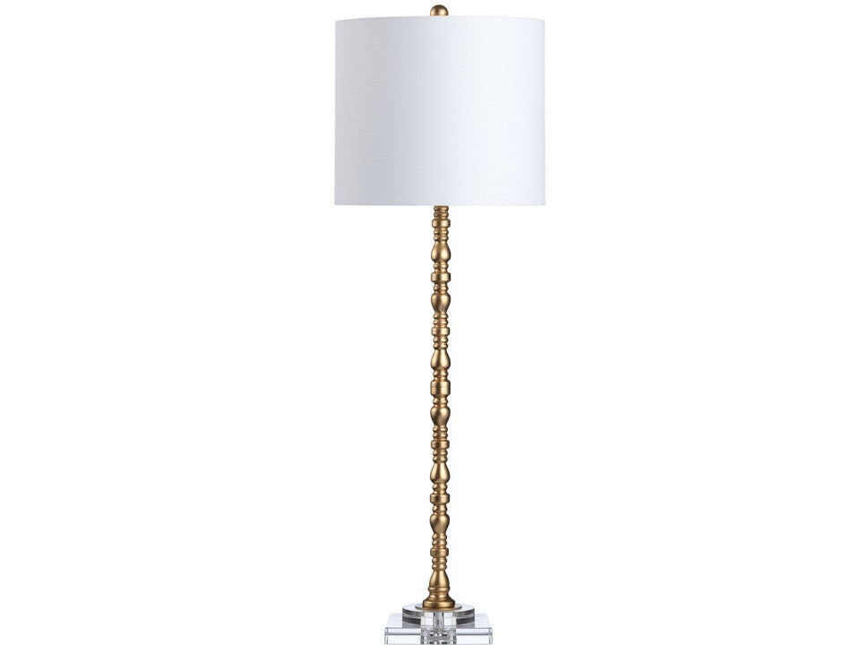 Brice Gold Buffet Lamp (Set of 2) by Crestview at Eve Furniture