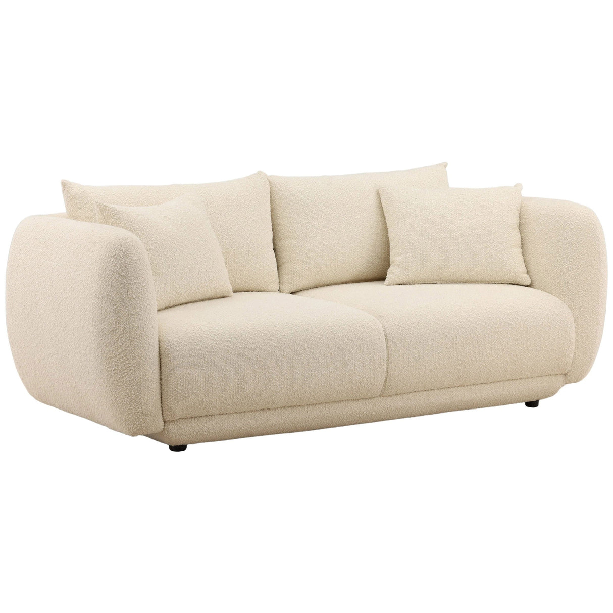 Briceida Sofa, Cream by Dovetail at Eve Furniture