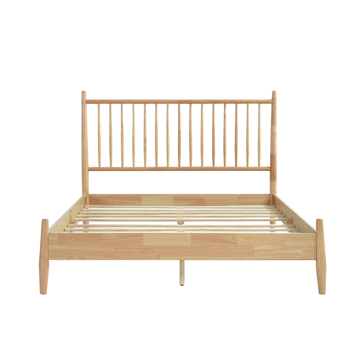 Brickell Natural Full Platform Bed by Homelegance at Eve Furniture