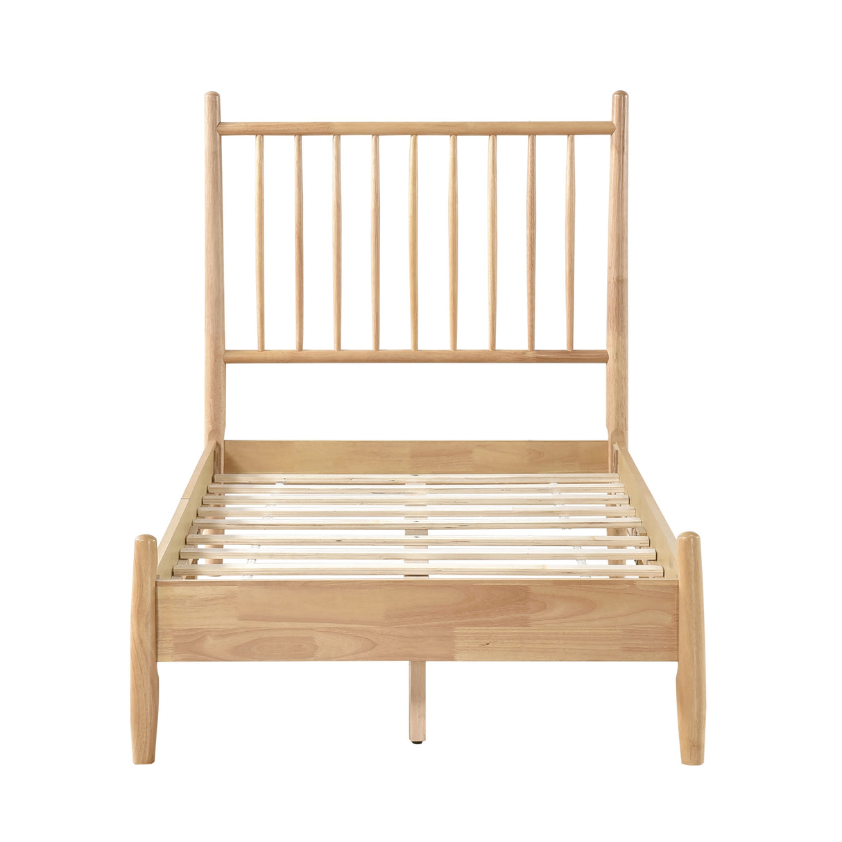 Brickell Natural Twin Platform Bed by Homelegance at Eve Furniture