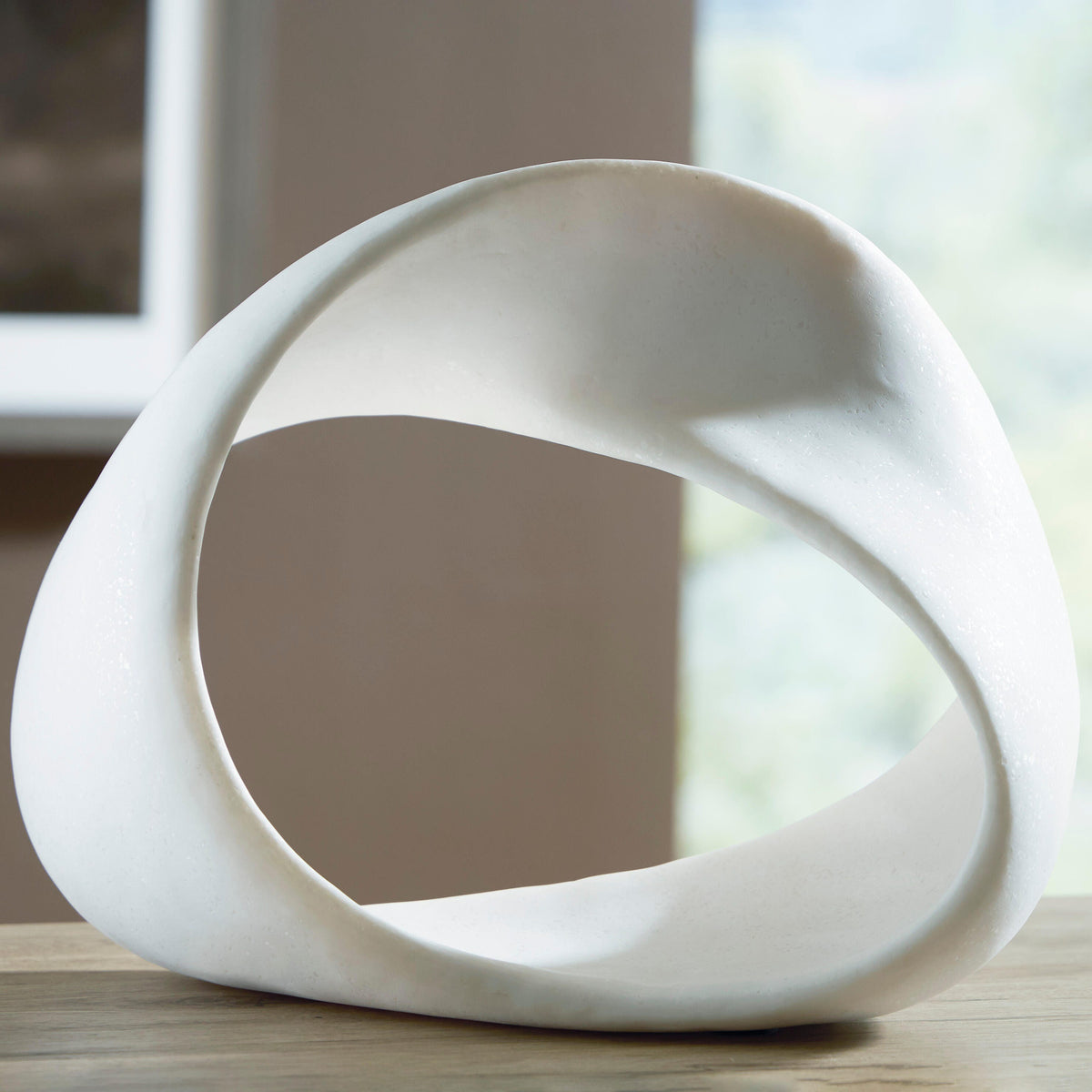 Brickmoore White Sculpture by Ashley at Eve Furniture