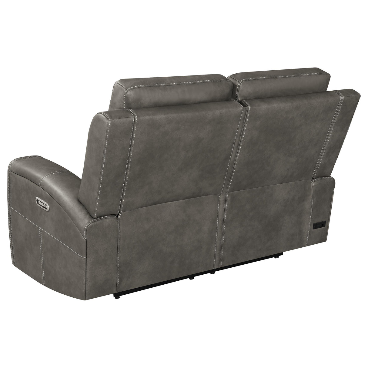 Brickston Charcoal 2-Piece Triple Power Reclining Set by Coaster at Eve Furniture