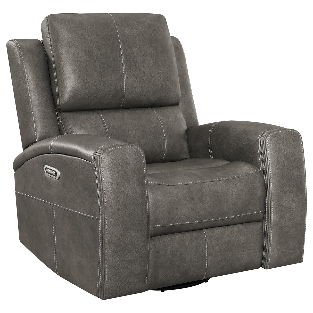 Brickston Charcoal 3-Piece Triple Power Reclining Set by Coaster at Eve Furniture