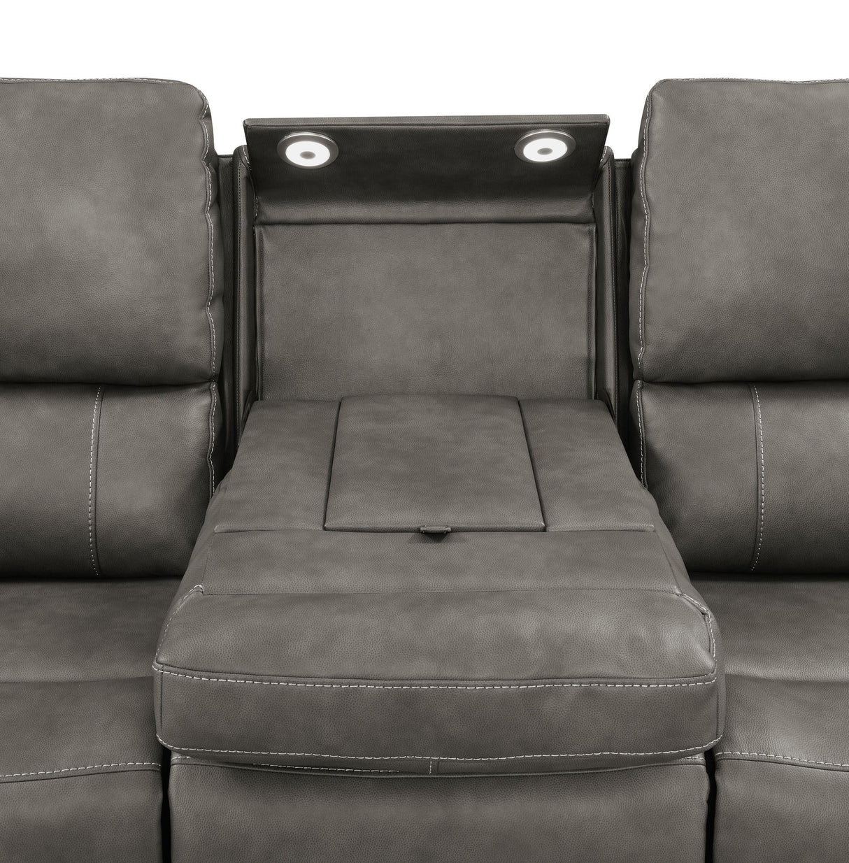 Brickston Charcoal 3-Piece Triple Power Reclining Set by Coaster at Eve Furniture
