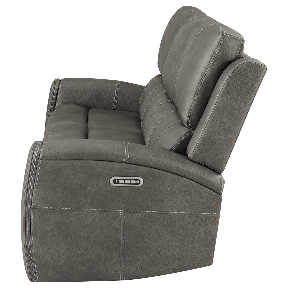 Brickston Triple Power Reclining Sofa Charcoal by Coaster at Eve Furniture
