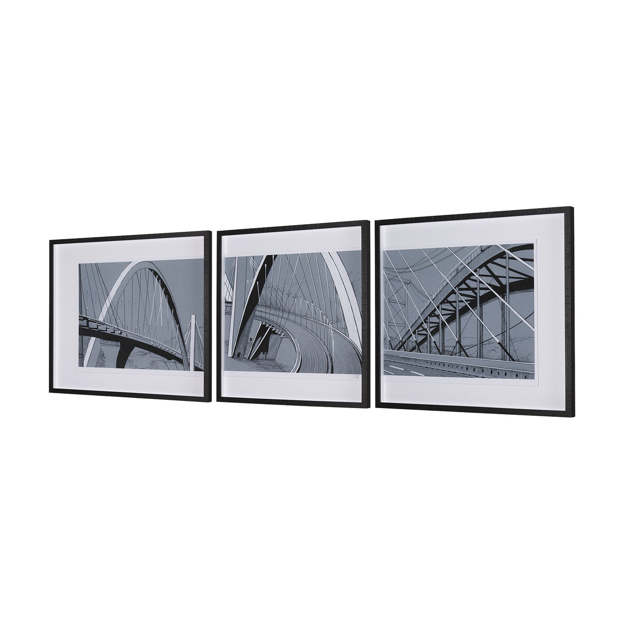 Bridge I by Mercana Studio a Framed Photo Art Print Matted under Glass by Mercana at Eve Furniture