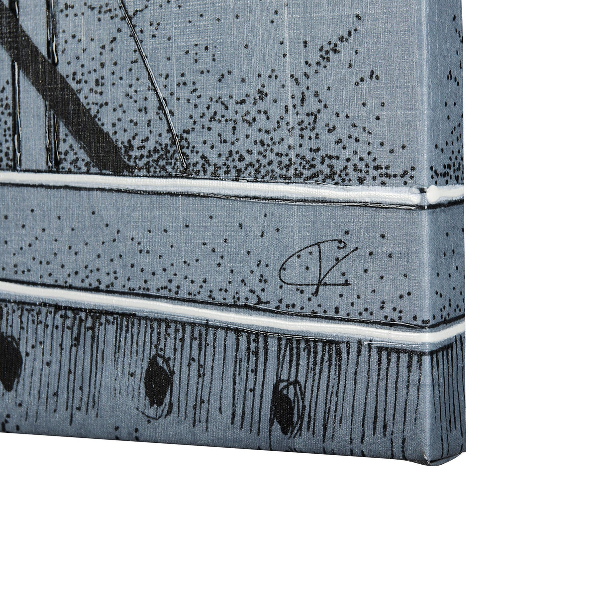 Bridge II by Mercana Studio a Hand Embellished Textured Canvas by Mercana at Eve Furniture