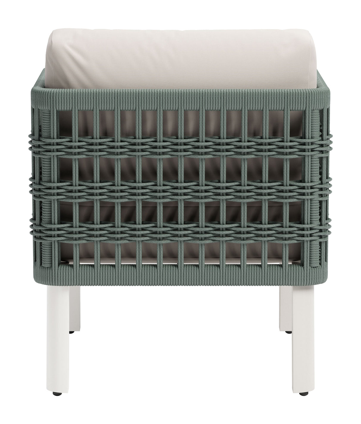 Bridgehampton White Outdoor Armchair by Zuomod at Eve Furniture