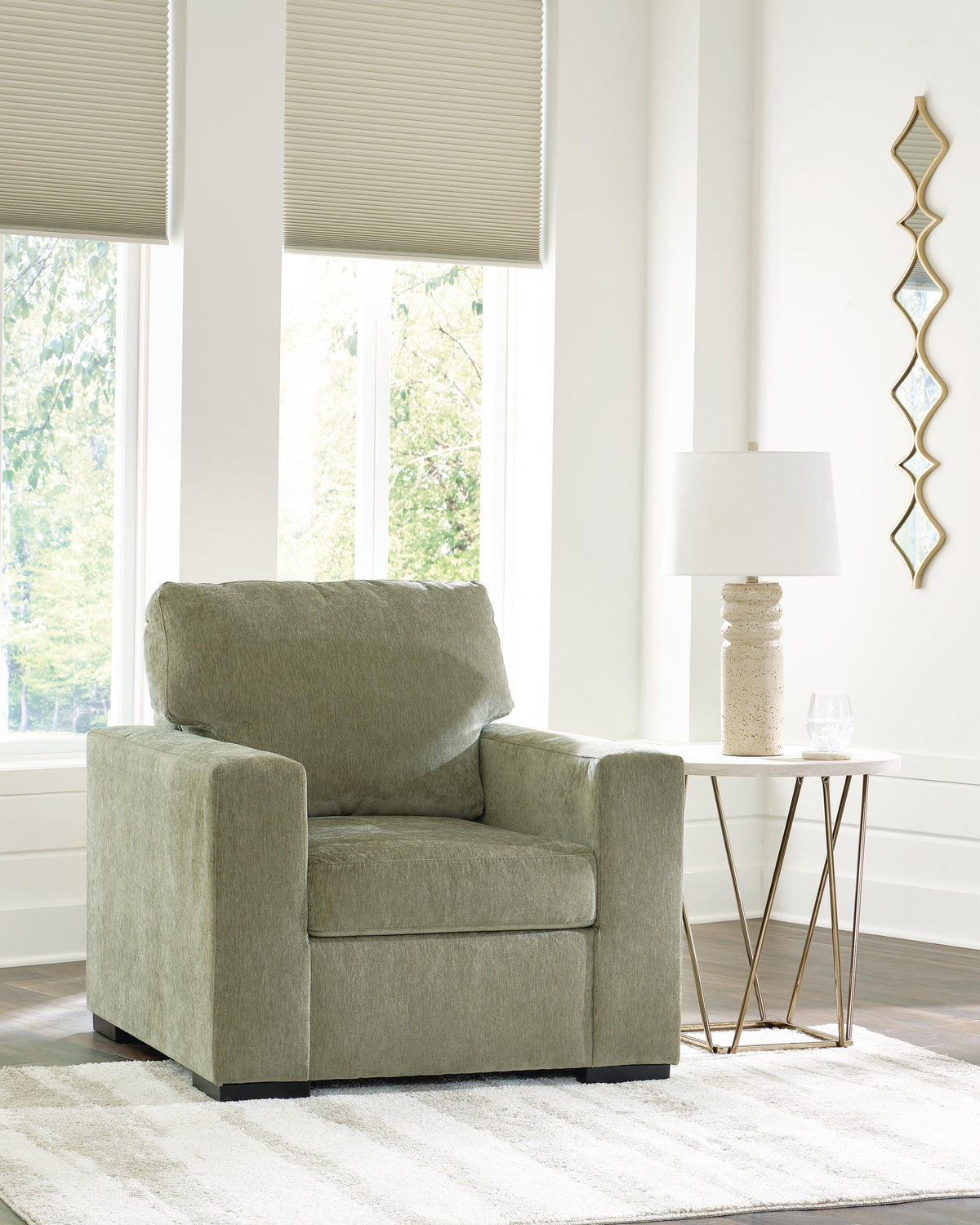 Bridgepoint Moss Chair by Ashley at Eve Furniture