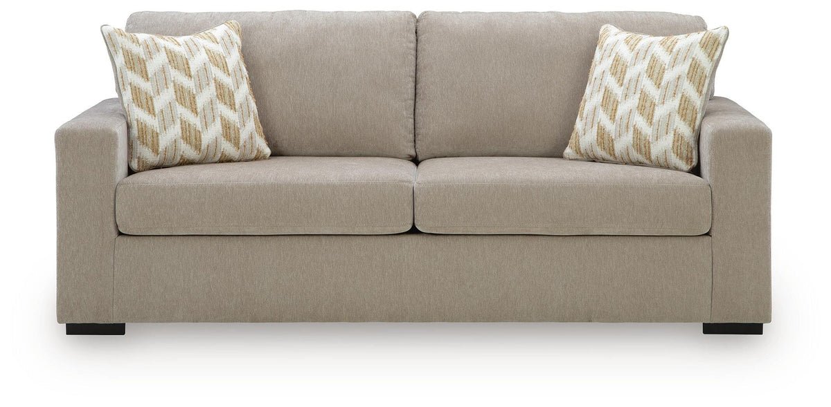 Bridgepoint Stone Queen Sofa Sleeper by Ashley at Eve Furniture