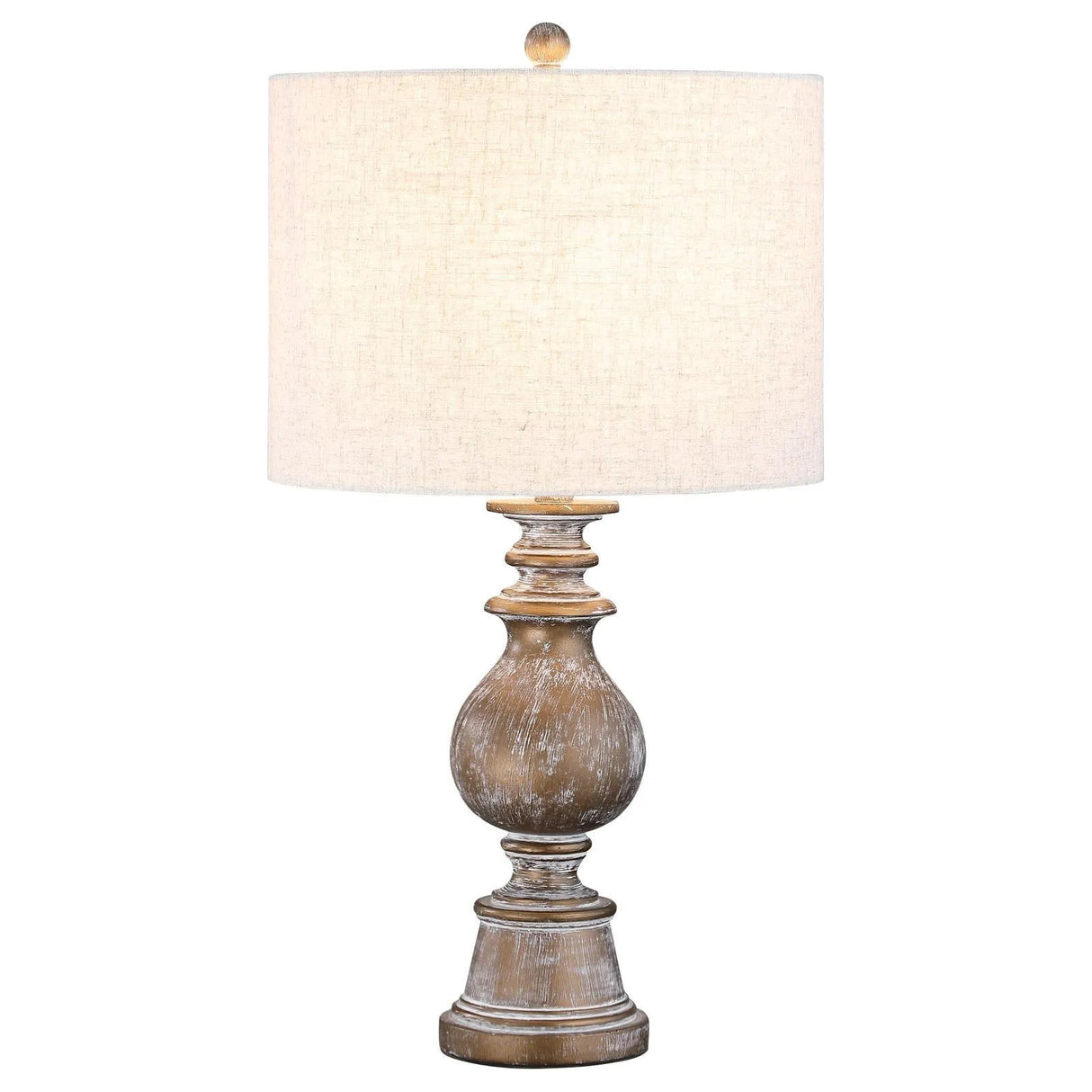 Brie Oatmeal/Antique Gold Drum Shade Table Lamp by Coaster at Eve Furniture