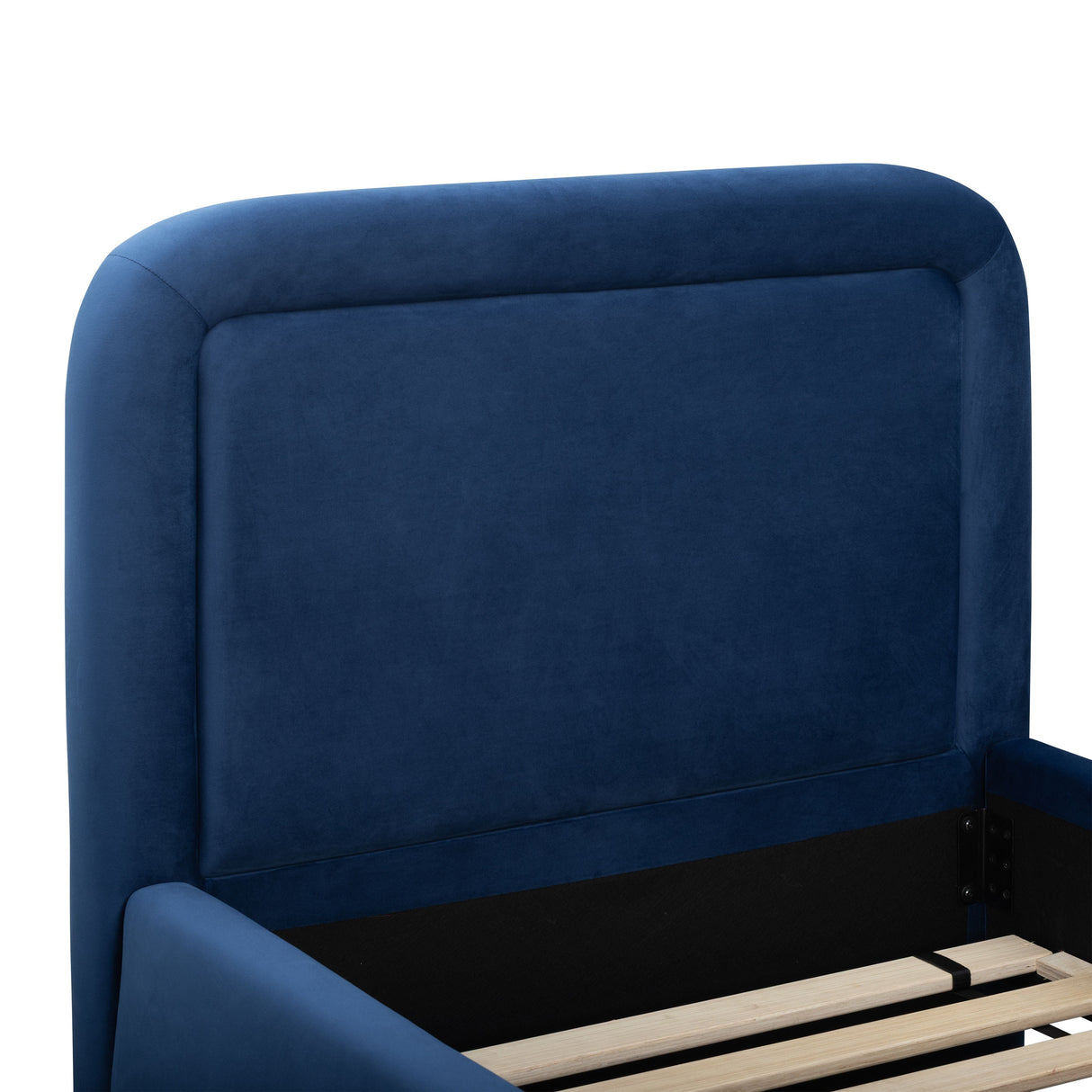 Briella Performance Velvet Trundle Bed in Twin by TOV Furniture at Eve Furniture