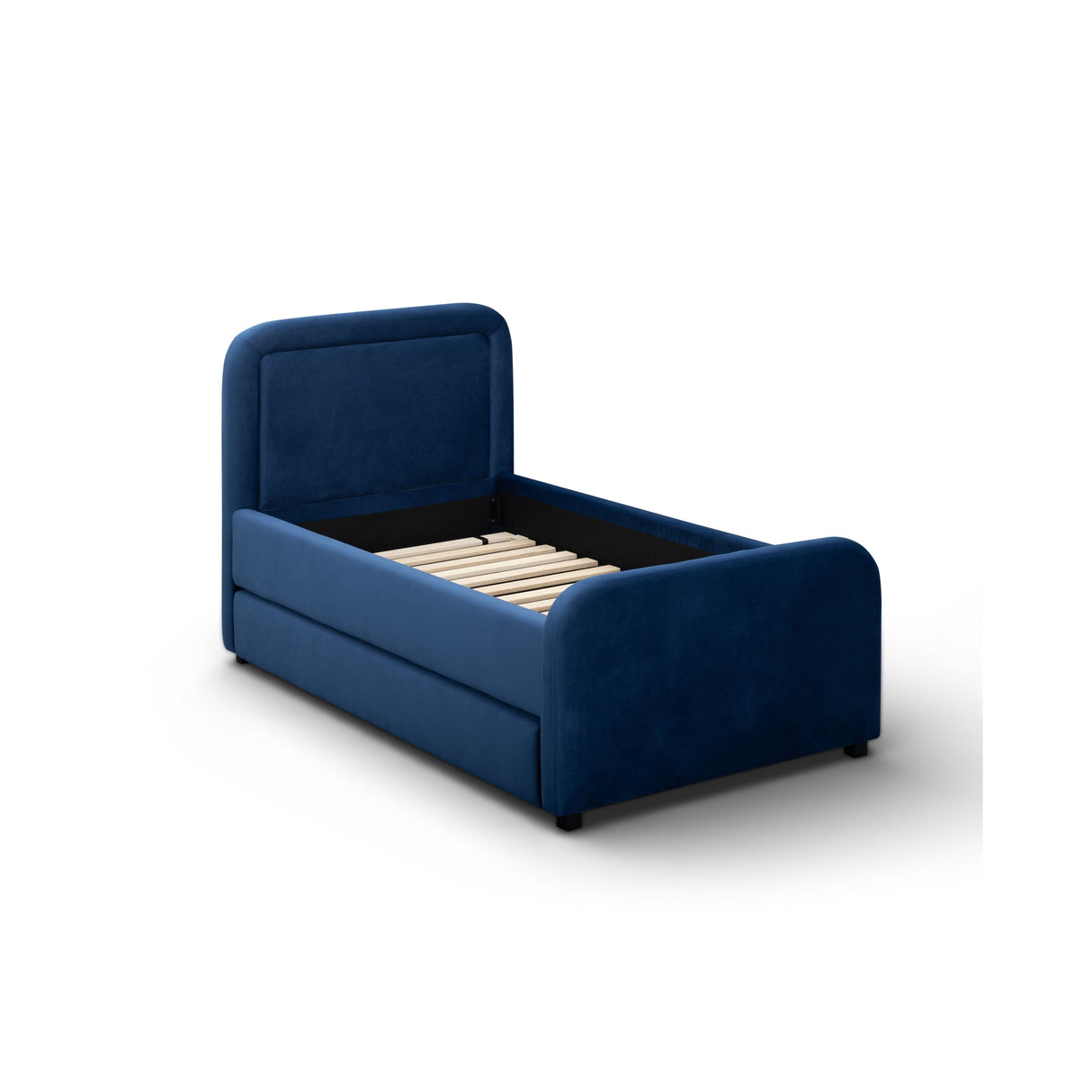 Briella Performance Velvet Trundle Bed in Twin by TOV Furniture at Eve Furniture