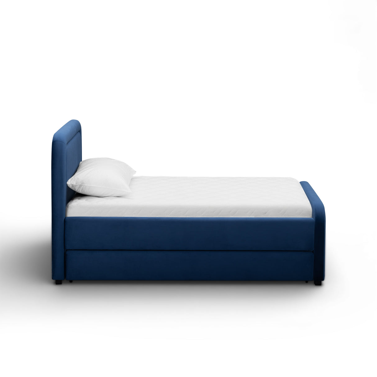 Briella Performance Velvet Trundle Bed in Twin by TOV Furniture at Eve Furniture
