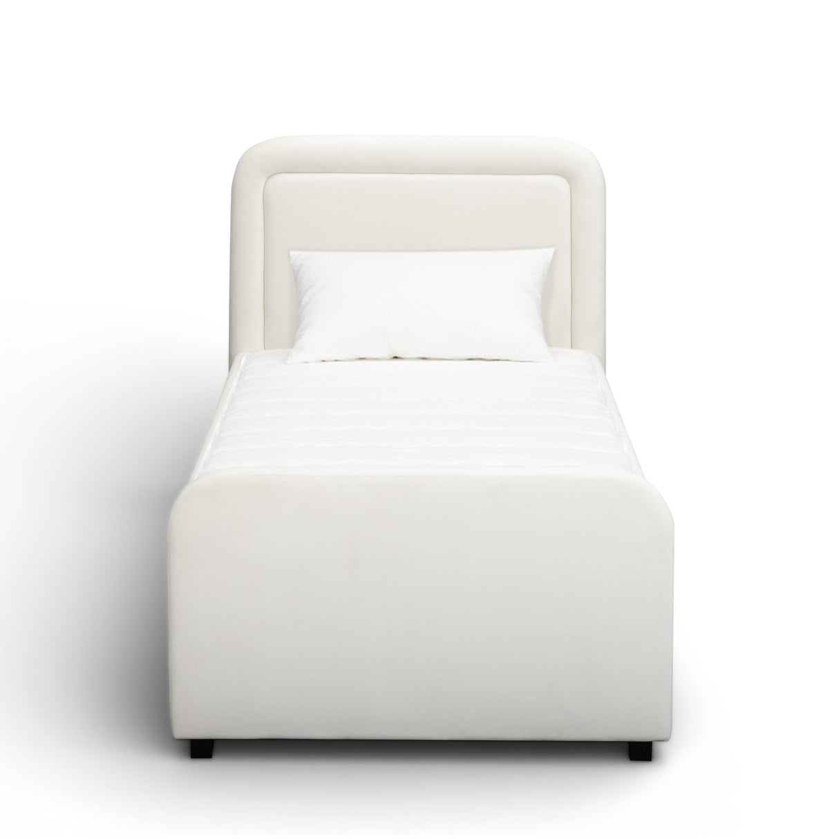 Briella Performance Velvet Trundle Bed in Twin by TOV Furniture at Eve Furniture