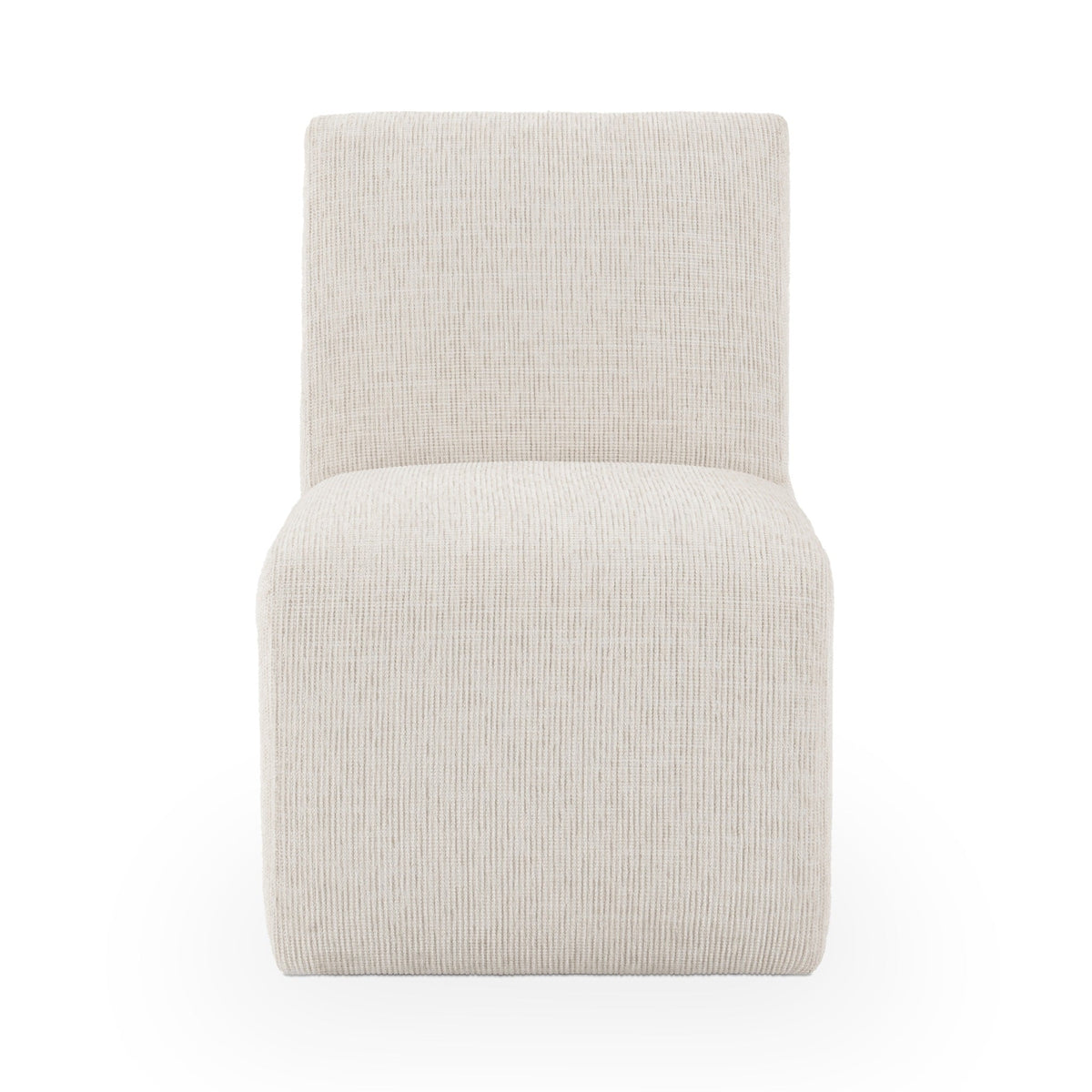 Brighton Beige Vanilla Dining Chair with Casters by Classic Home at Eve Furniture
