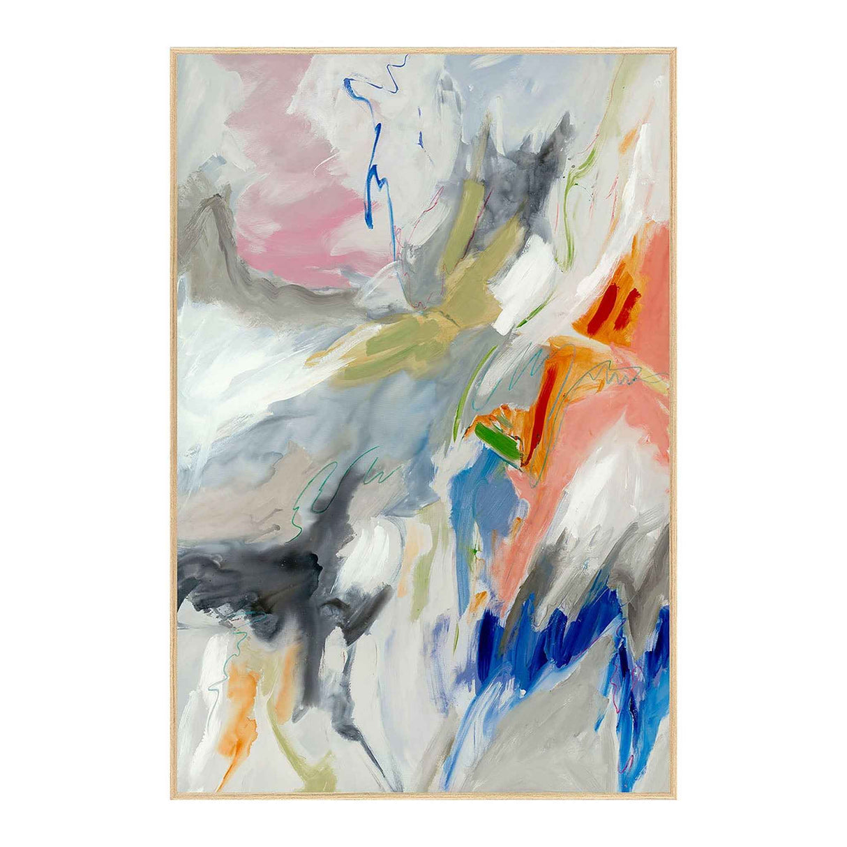 Brilliant Yellow Painting 48x72 by Buddy Whitlock by Classic Home at Eve Furniture