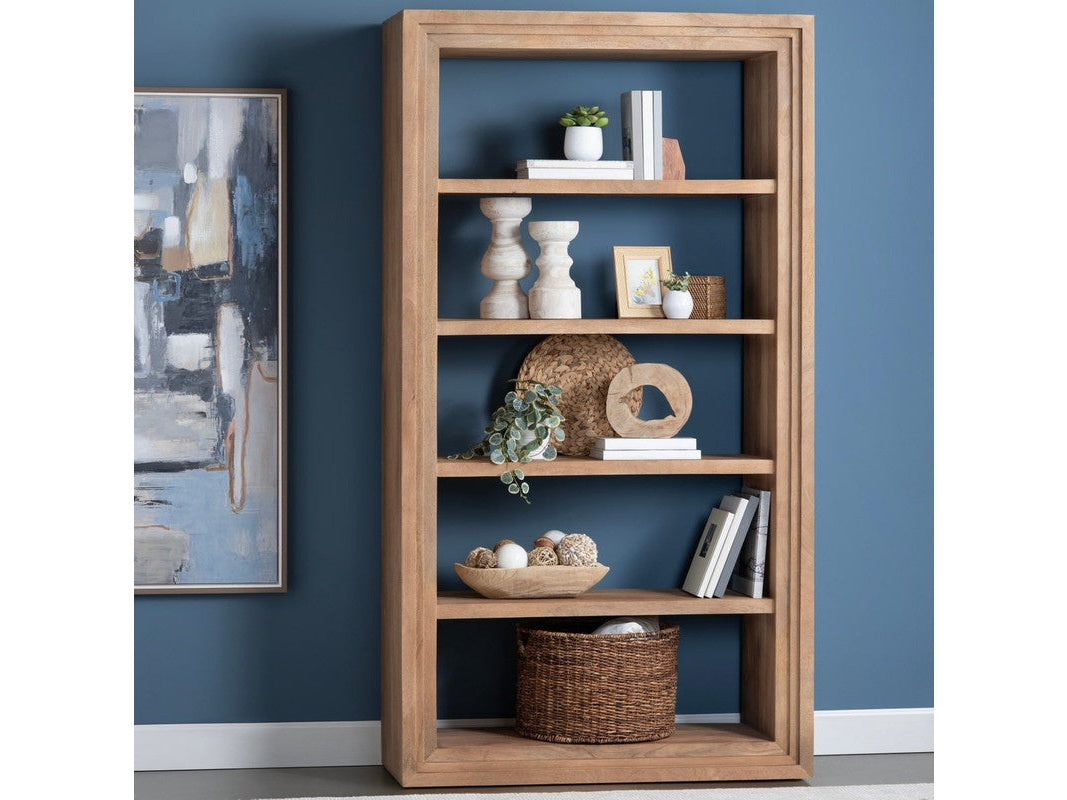 Brinley Brown Etagere by Crestview at Eve Furniture