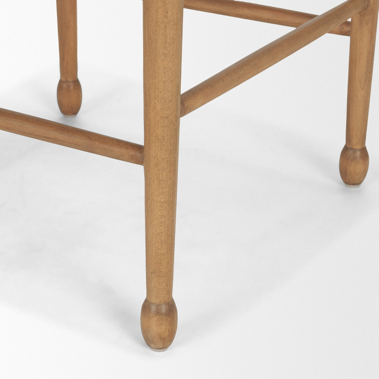 Brinley Woven Paper Rope w/ Brown Wood Frame Counter Stool by Mercana at Eve Furniture