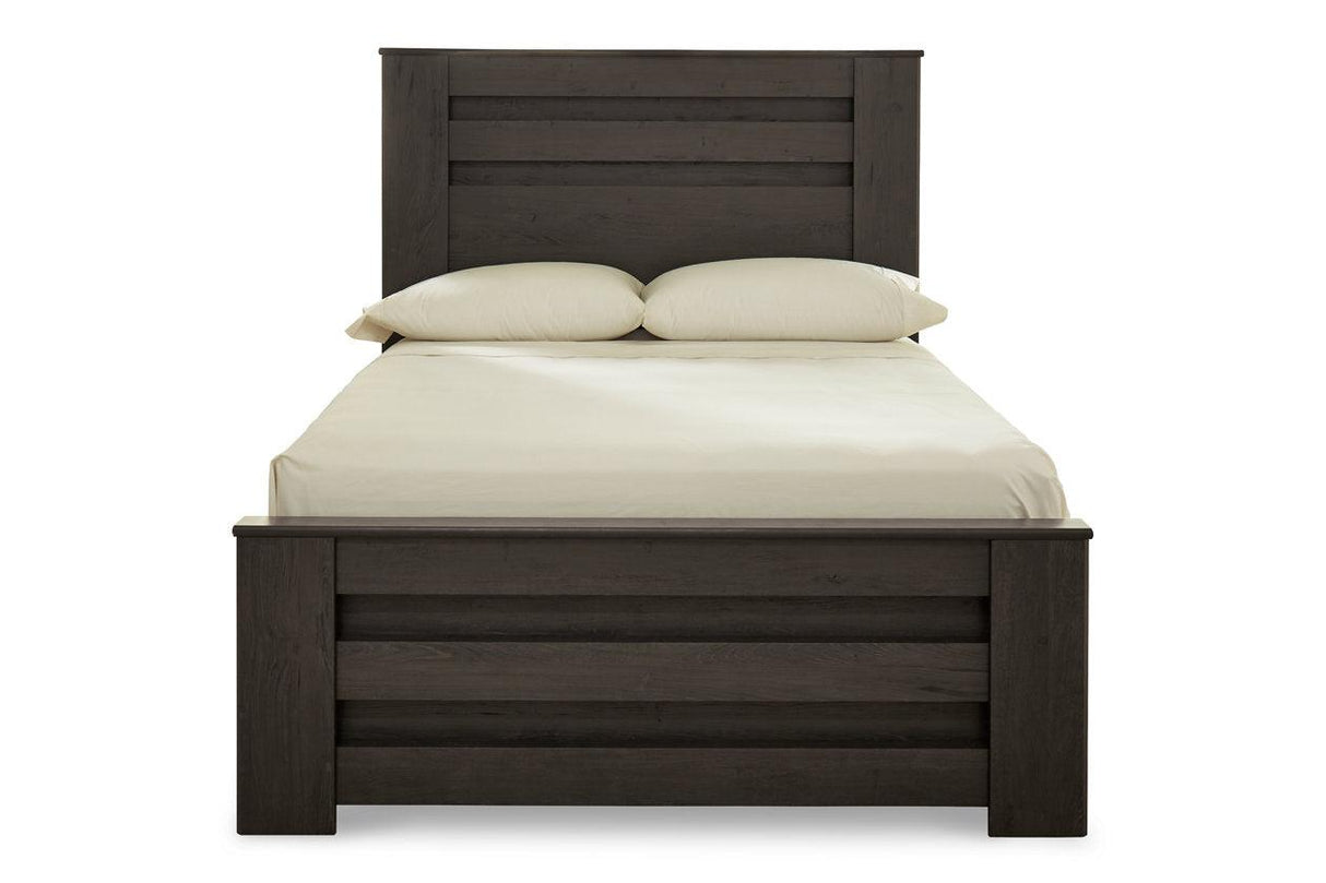 Brinxton Charcoal Full Panel Bed by Ashley at Eve Furniture