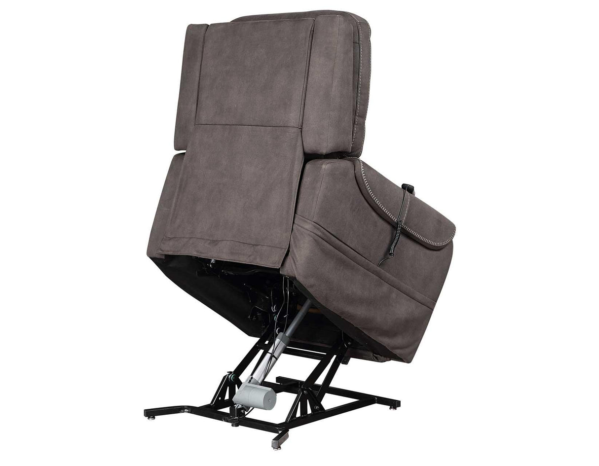 Brisbane Stone Power Lift Chair w/Three Heat Zones by Steve Silver at Eve Furniture
