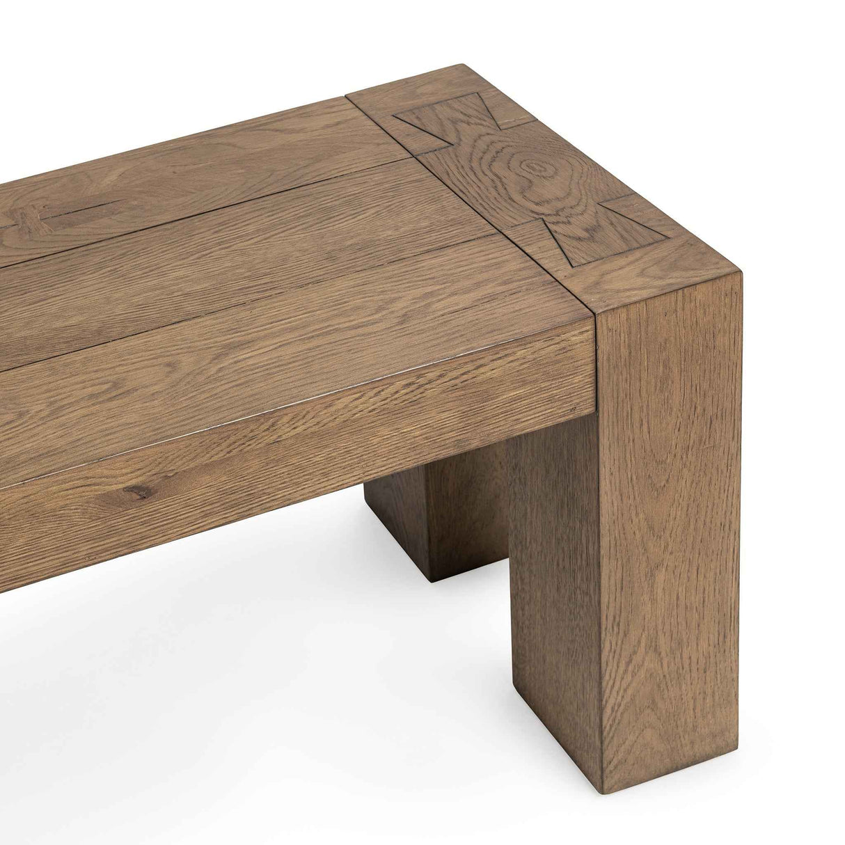 Bristol Bench - Café Brown by Classic Home at Eve Furniture
